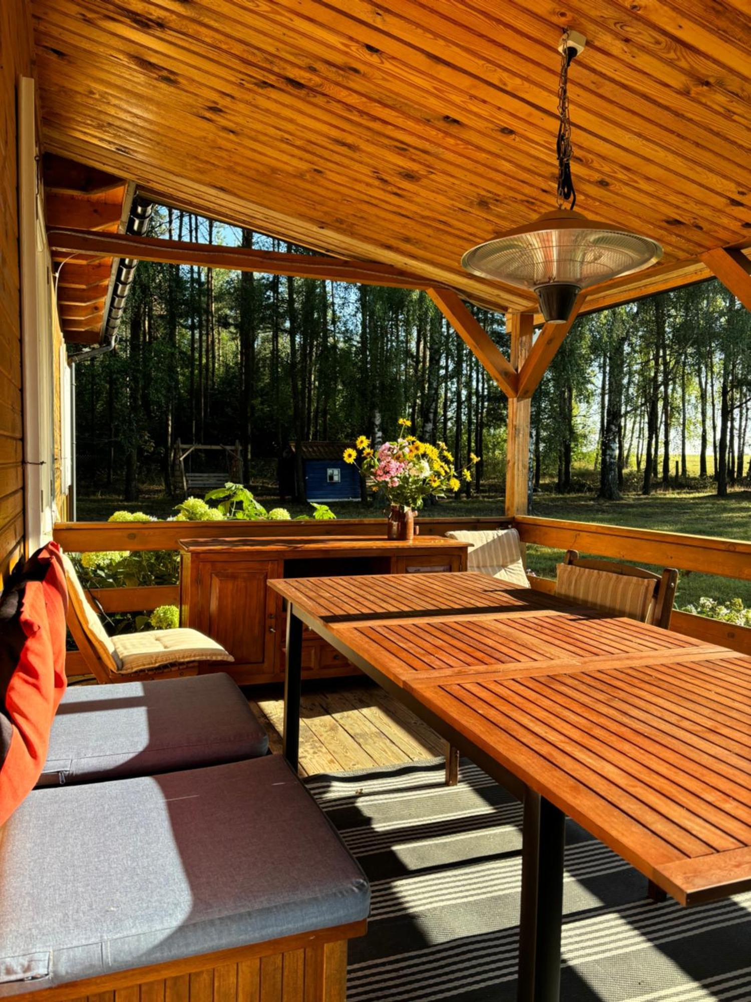Wakacyjny Dom W Sakach Villa Kleszczele Exterior photo